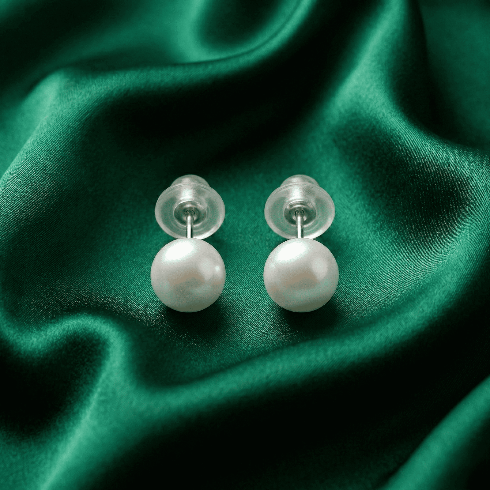 4-Way Wearable Pearl Stud Earrings Combo for Women