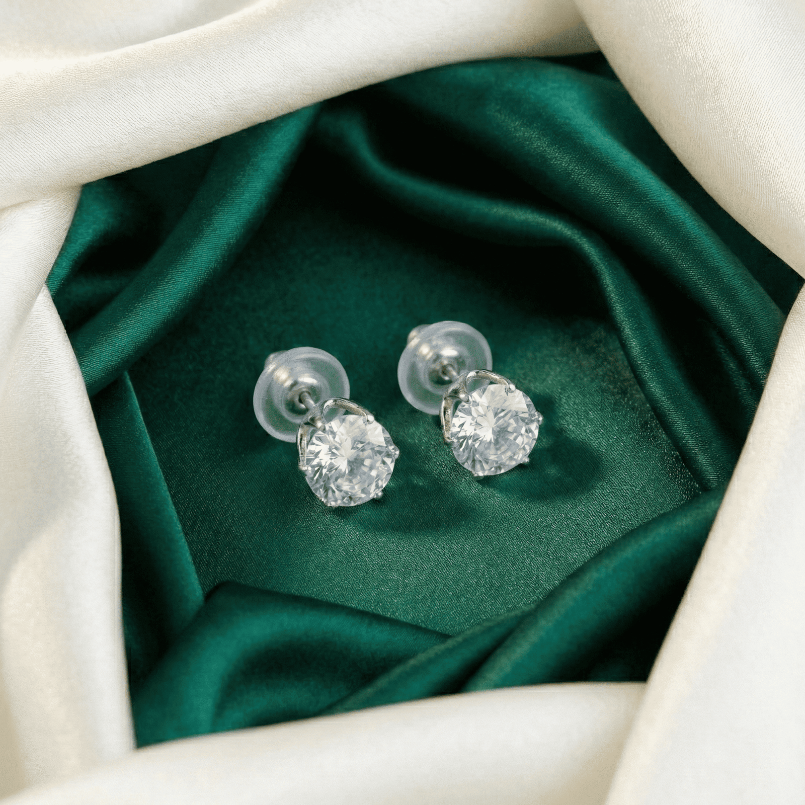 Crystal stud earrings for women from earrings combo set