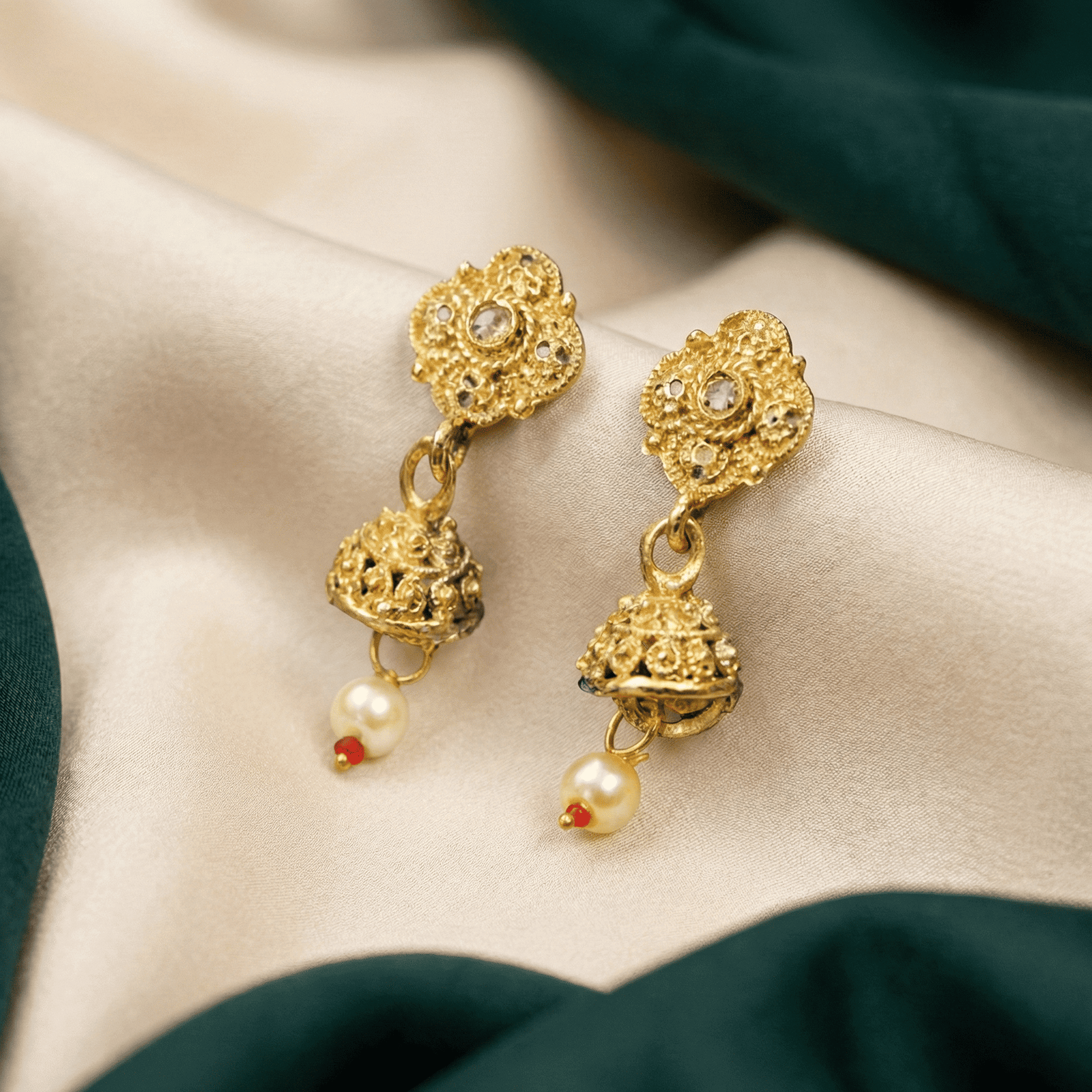 Gold-Tone Rani Haar Necklace Set 4