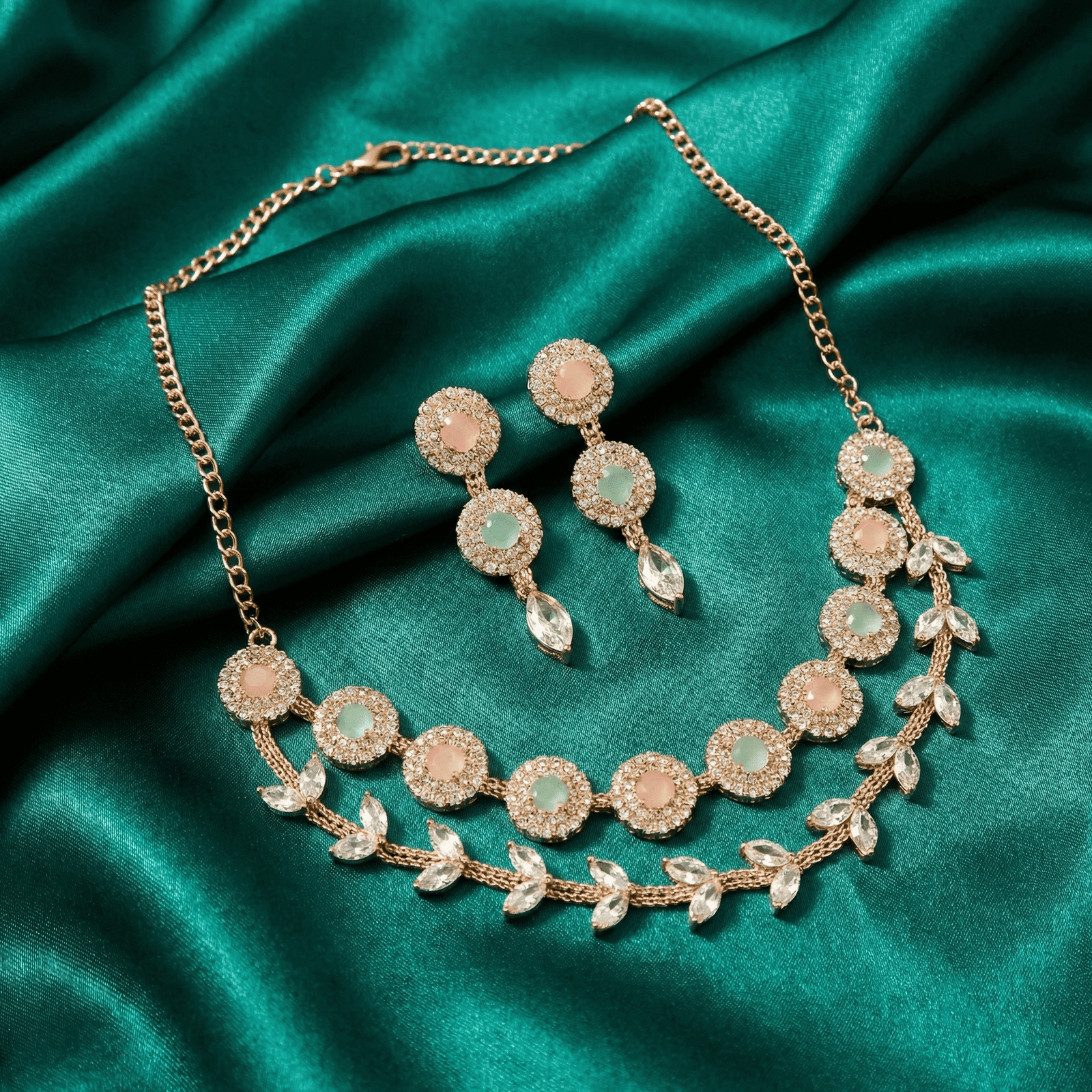Eshanarya-Pastel-Bloom-Double-Layer-AD-Necklace-Set-1.png