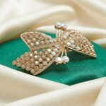 Fashion Hair Accessories for Women Crystal Bow Hair Clip