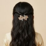 Wedding Hair Clip for Women Styled on Long Hair